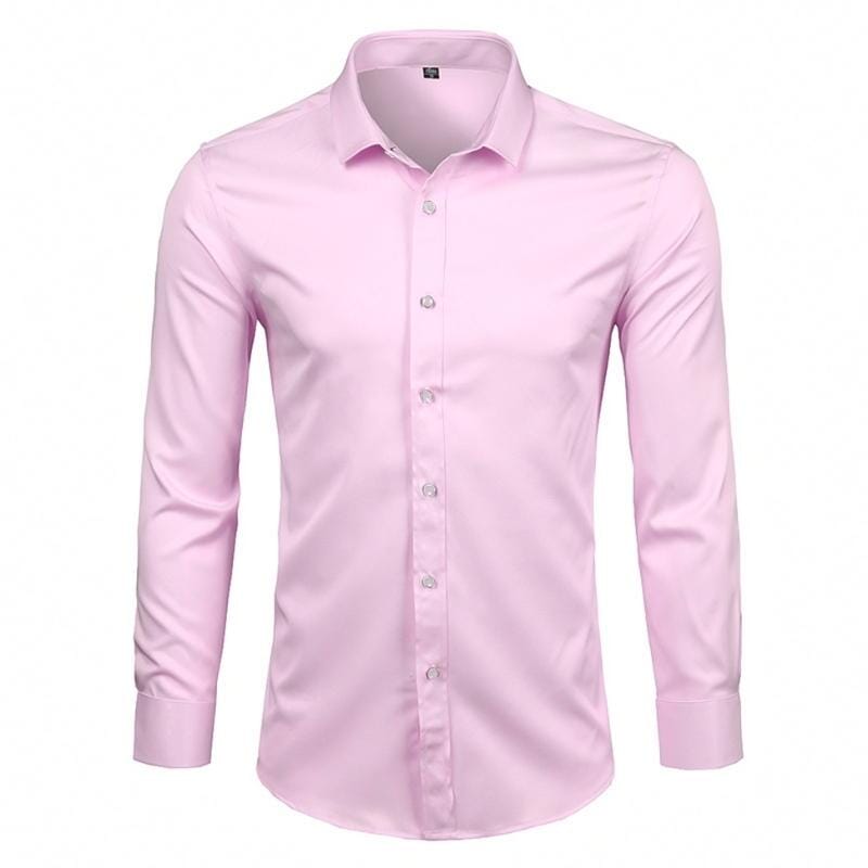 Camisa Social Lisa Conforto Anti Amassado
